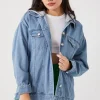 Hoodedtrucker Combo Jacket