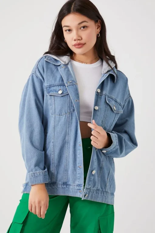 Hoodedtrucker Combo Jacket