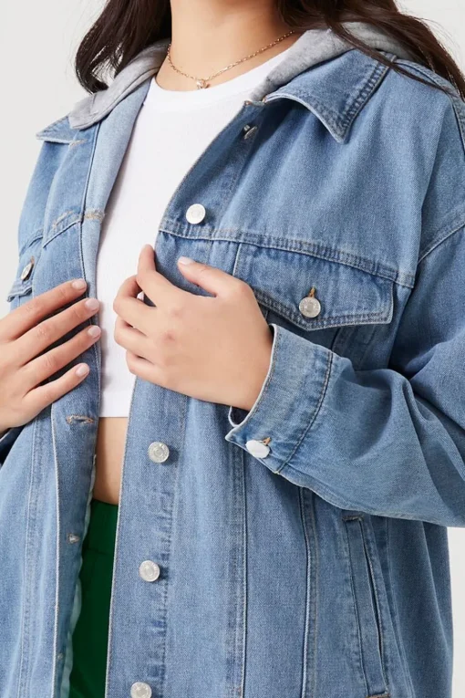 Hoodedtrucker Combo Jacket