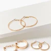 Hoop Earrings Set