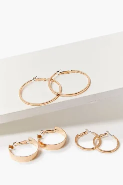 Hoop Earrings Set