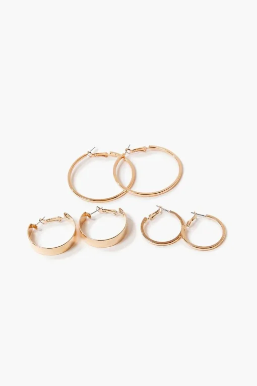 Hoop Earrings Set