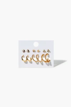 Hoops & Studs Earring Set