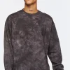 Hope For The Best Acid Wash Pullover