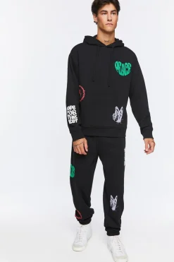 Hope For The Best Graphic Joggers