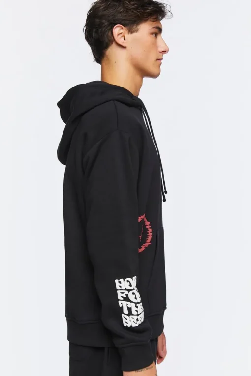 Hope For The Best Graphic Hoodie