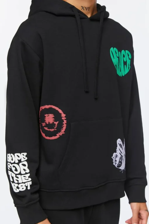 Hope For The Best Graphic Hoodie