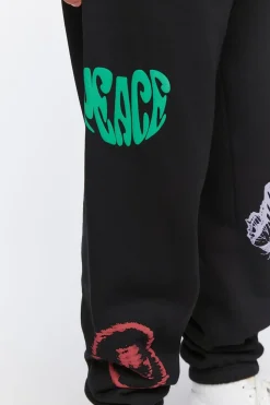 Hope For The Best Graphic Joggers
