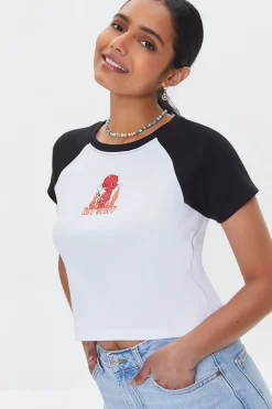 Hot Stuff Graphic Baseball Tee