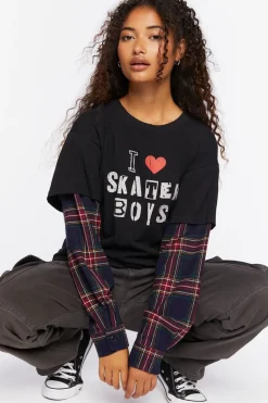 I Love Skater Boys Combo Tee