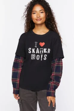 I Love Skater Boys Combo Tee