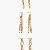 Interlinked Drop Earring Set