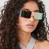 Iridescent Shield Sunglasses
