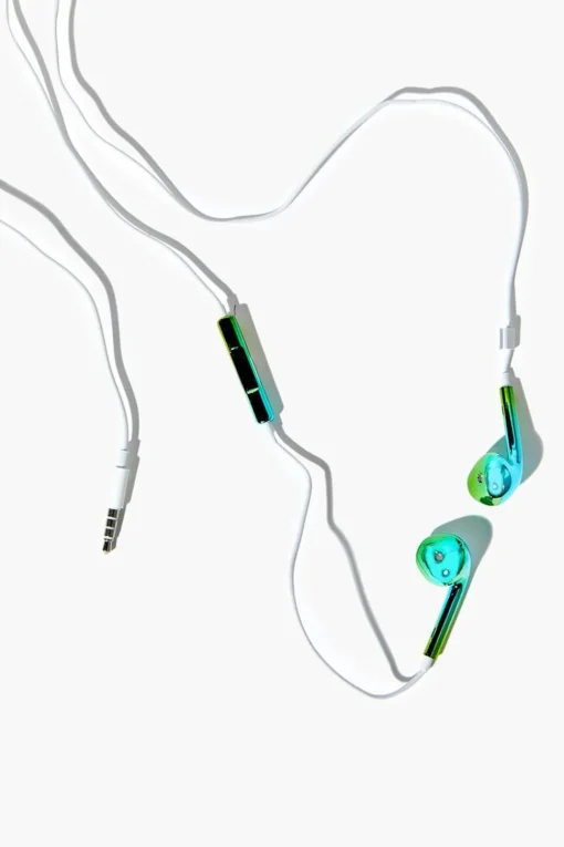 Iridescent Wired Earphones