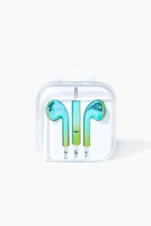 Iridescent Wired Earphones