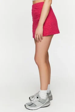 Jacquard A-Line Mini Skirt