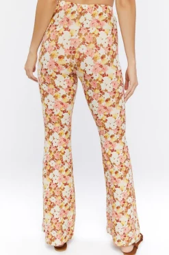 Jordyn Floral Print Flare Pants