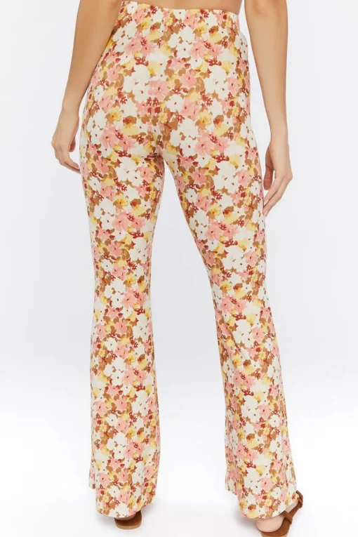 Jordyn Floral Print Flare Pants