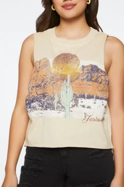 Joshua Tree Graphic Muscle Tee