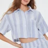 Kendall + Kylie Linen-Blend Shirt