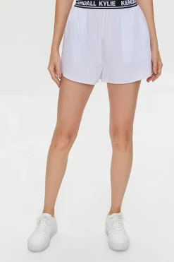 Kendall + Kylie Pinstriped Shorts