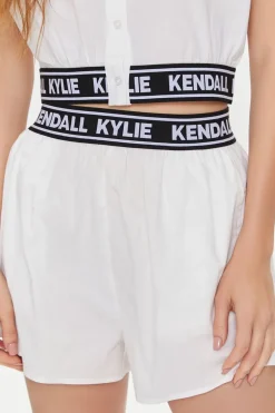 Kendall + Kylie Poplin Shirt