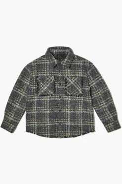 Kids Brushed Plaid Shirt (Girls + Boys)