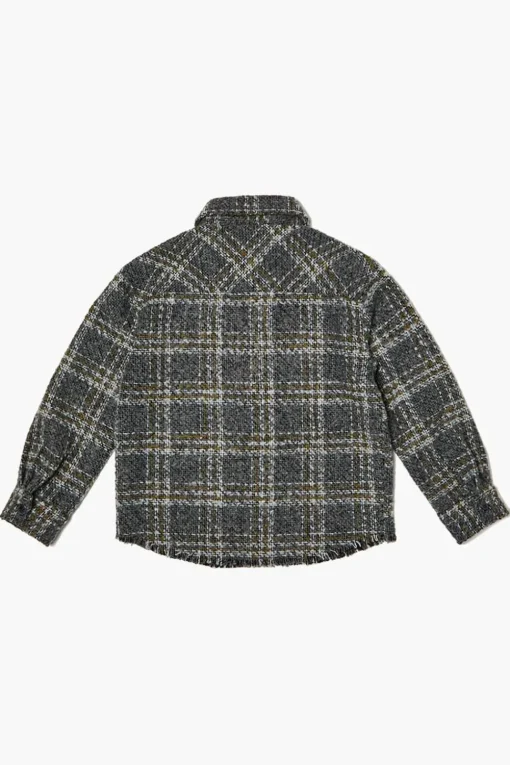 Kids Brushed Plaid Shirt (Girls + Boys)