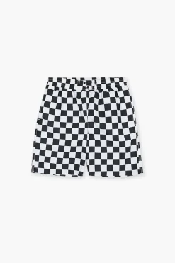 Kids Checkered Swim Trunks (Girls + Boys)