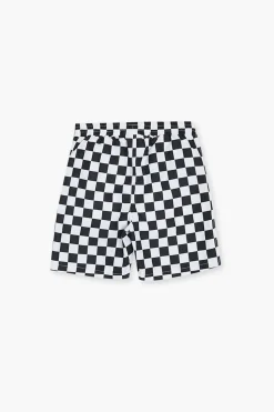 Kids Checkered Swim Trunks (Girls + Boys)