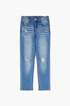 Kids Distressed Slim-Fit Jeans (Girls + Boys)