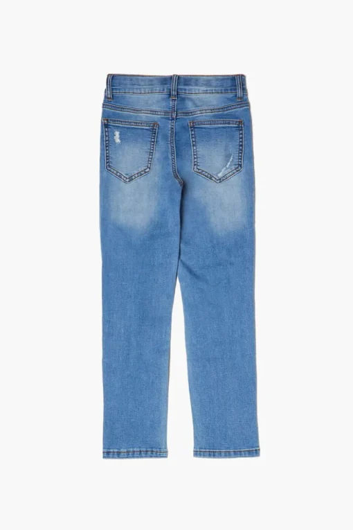 Kids Distressed Slim-Fit Jeans (Girls + Boys)
