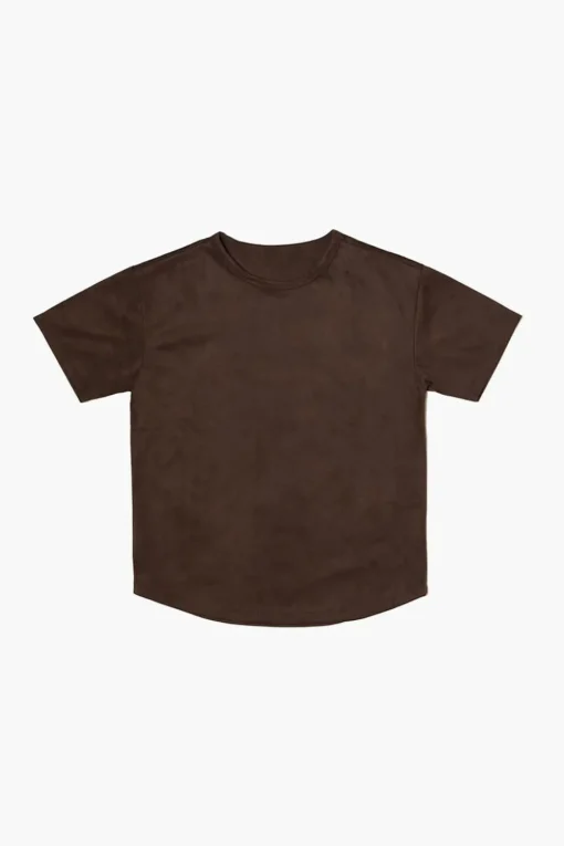Kids Faux Suede Tee (Girls + Boys)