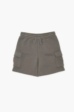Kids Fleece Cargo Shorts (Girls + Boys)