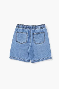 Kids Happy Face Denim Shorts (Girls + Boys)