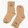 Kids Happy Face Graphic Crew Socks (Girls + Boys)