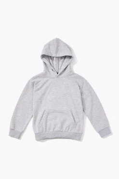Kids Heathered Hoodie (Girls + Boys)
