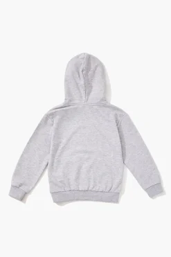 Kids Heathered Hoodie (Girls + Boys)