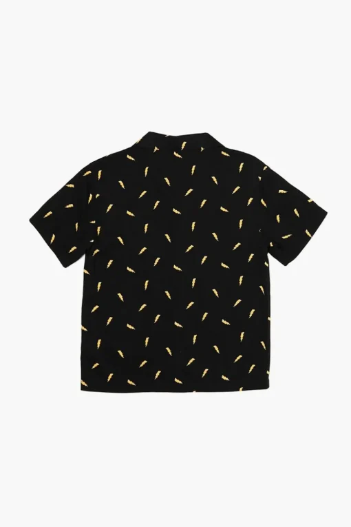 Kids Lightning Bolt Print Shirt (Girls + Boys)