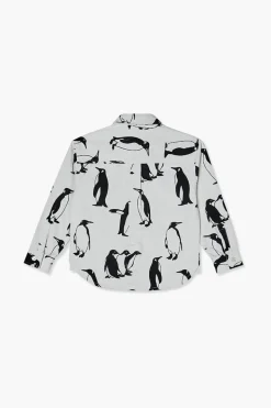 Kids Penguin Print Shirt (Girls + Boys)