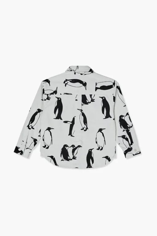 Kids Penguin Print Shirt (Girls + Boys)