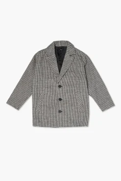 Kids Plaid Notched Blazer (Girls + Boys)
