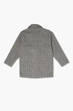 Kids Plaid Notched Blazer (Girls + Boys)