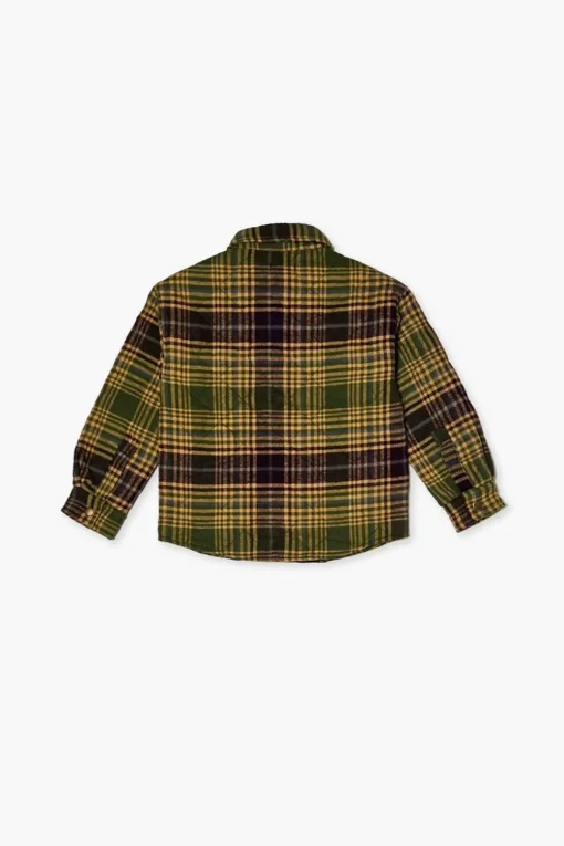 Kids Plaid Shacket (Girls + Boys)