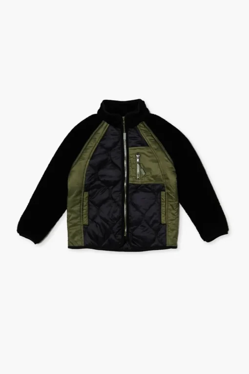 Kids Quilted Bomber Jacket (Girls + Boys)