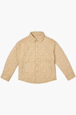 Kids Star Quilted Bomber Jacket (Girls + Boys)