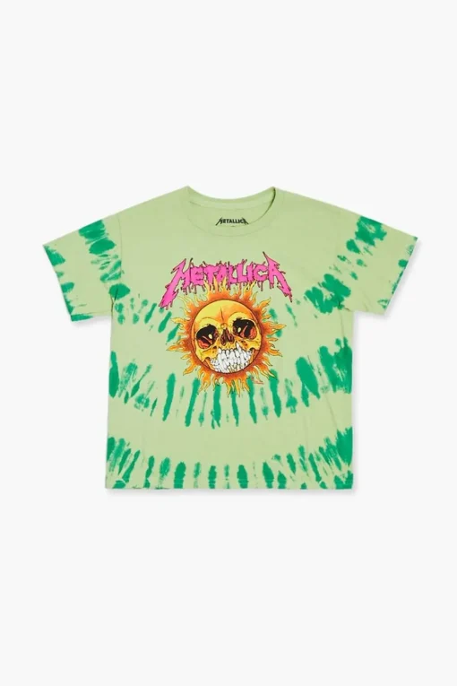 Kids Tie-Dye Metallica Tee (Girls + Boys)