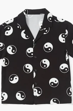 Kids Yin Yang Print Shirt (Girls + Boys)