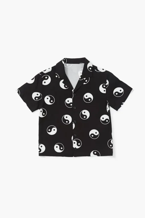 Kids Yin Yang Print Shirt (Girls + Boys)