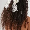 Lace Bow Hair Barrette